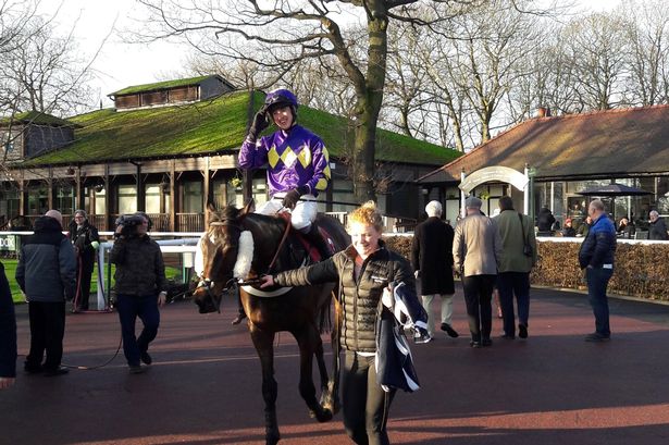 Lord du Mesnil led in after his trial win